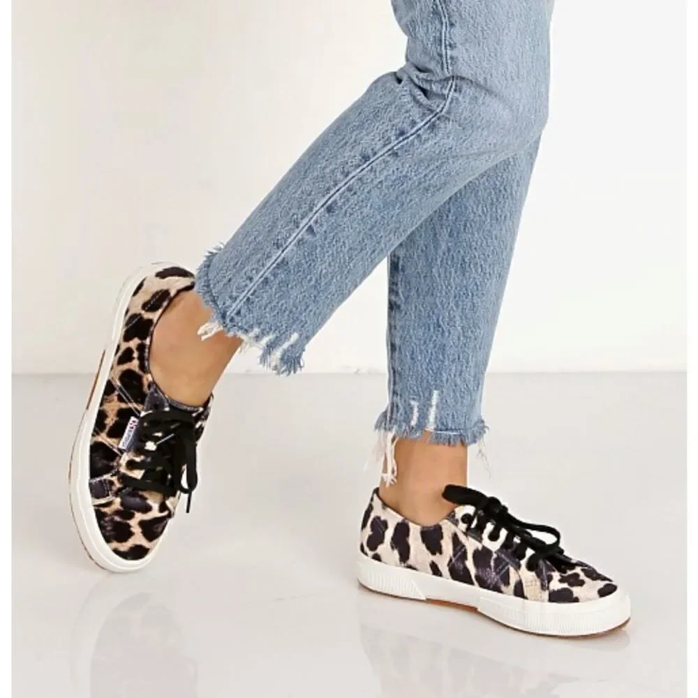 Superga 2750 FANVELVETW Sneaker Leopard
